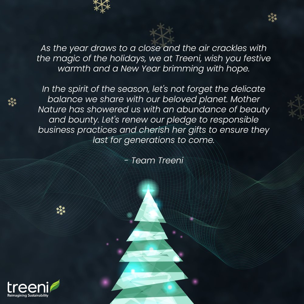 Team Treeni wishes everyone a Merry Christmas and a Happy New Year! ​

​#HappyHolidays #MerryChristmas #NewYear