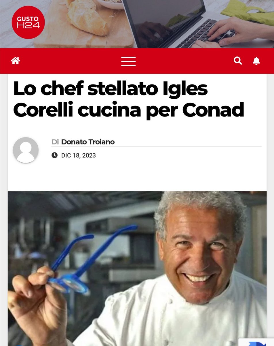 EdTroiano's tweet image. Lo chef stellato Igles #Corelli cucina per @Conad

Fino al 10 gennaio i piatti dello chef stellato in vendita nei supermercati Conad Nord Ovest
@GustoH24 qui:
gustoh24.it/lo-chef-stella…
@mauro_lusetti
@pino_zuliani
@sassi_mario @rossimassi1 @marcoforc @paoloigna1 @savinovurchio