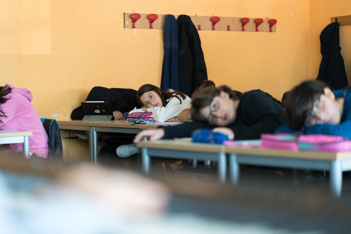 Writing a lullaby is not an easy thing to do! Do you know how to do it? The children of the Pascoli Middle School in #Matera do! They learnt this during the co-creation of "Nanas para una ciudad", our #CommunityOpera to compose a new lullaby to be dedicated to <a href="/Burgos2031/">Burgos 2031 Capital Europea de la Cultura</a>.