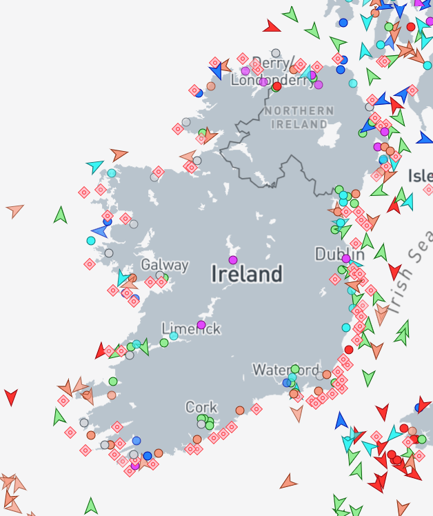 iamreddave's tweet photo. Live Shipping Map of Ireland
#100daysofmaps #day96 #ireland source
https://t.co/jsqWpT3IjW https://t.co/bFwjJLFiTl