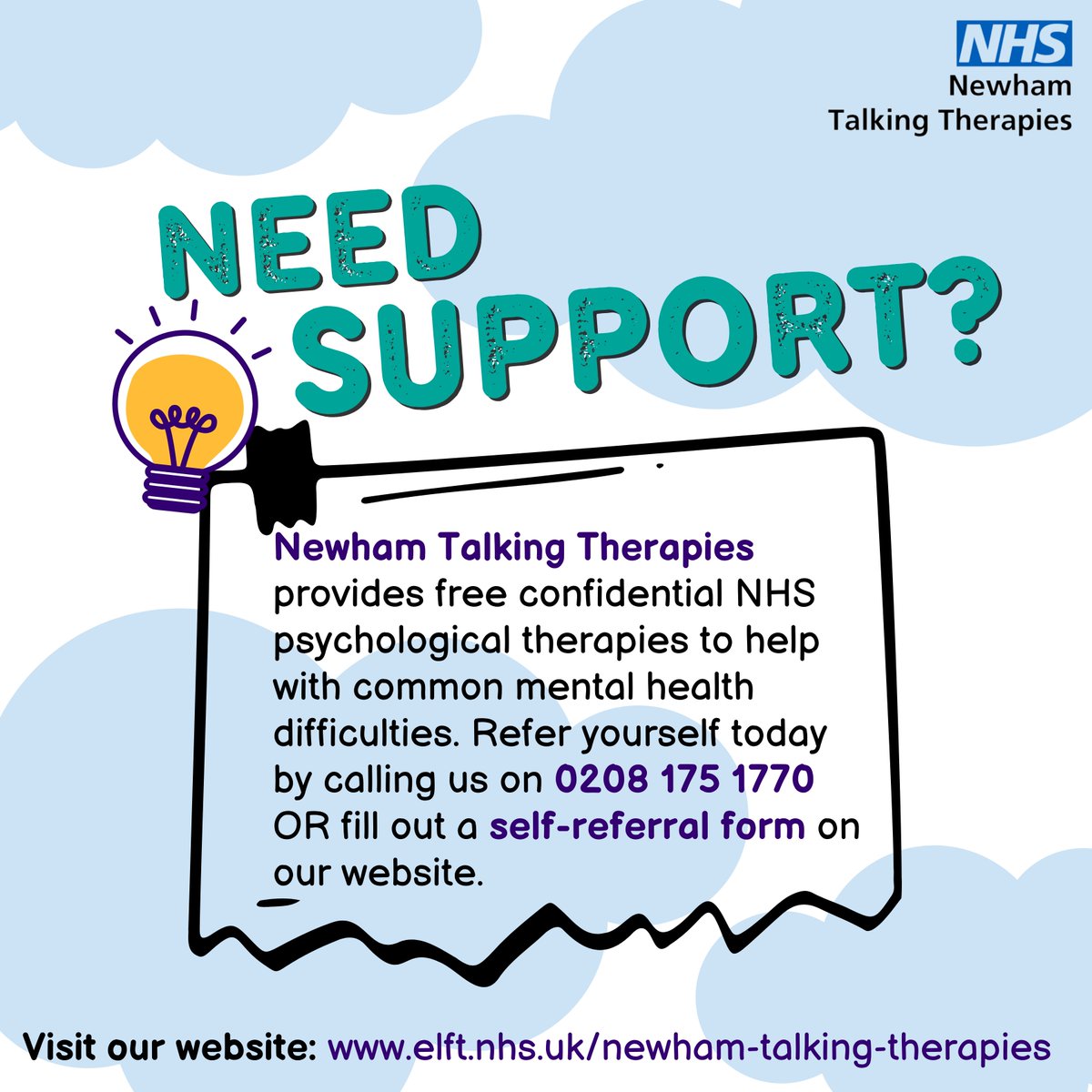 Myth or Fact?: Medication is the best way to treat mental health difficulties
swipe to find out more!
#NttMythbustermondays #mythbuster #nhs #talkingtherapies #nhstalkingtherapies #newhamtalkingtherapies #newham #iapt