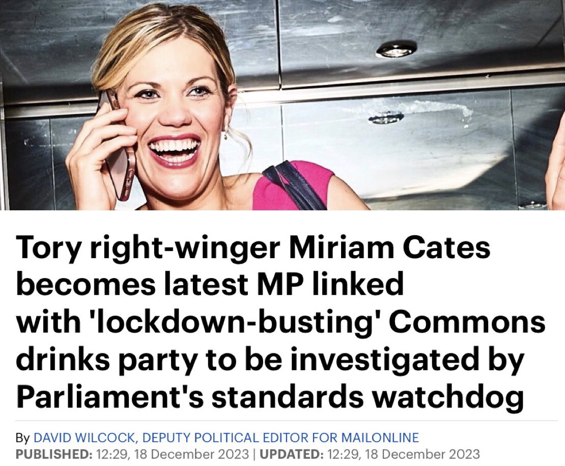 It’s not too difficult to find out what Cates is under investigation. Partying during lockdown is not just the preserve of Boozer. dailymail.co.uk/news/article-1…