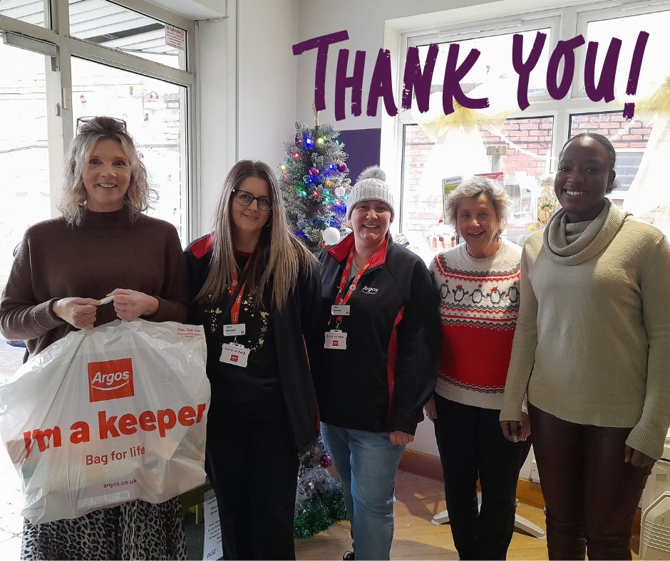 Last week Jennifer Reynolds and Claire Thompson from Argos Tamworth popped in. They brought an incredible 45 bags full of food as a charitable donation. Thank you so much for your generosity, these bags will be distributed amongst those most in need within our community!