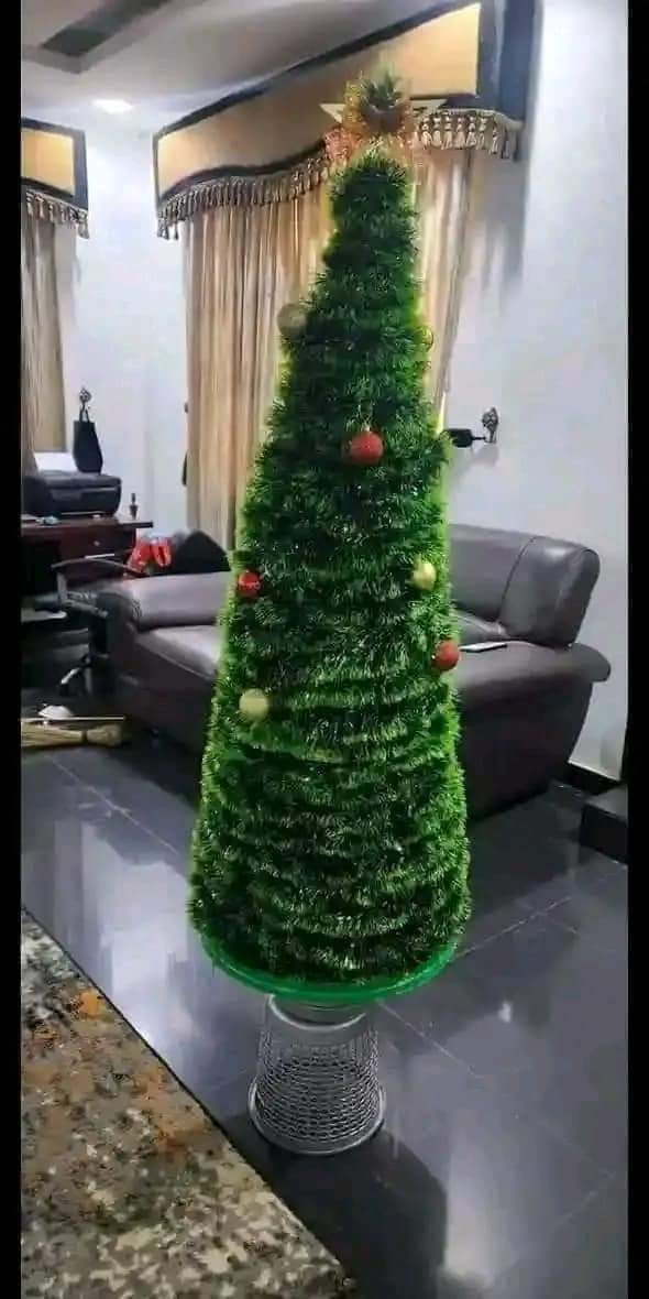 If you cannot afford to buy an already-made Christmas tree, run am yourself. 😂😂😂😂😂 If person visit you with nothing, remove one cane there use am lash am 😌😂😂🚶🚶🚶