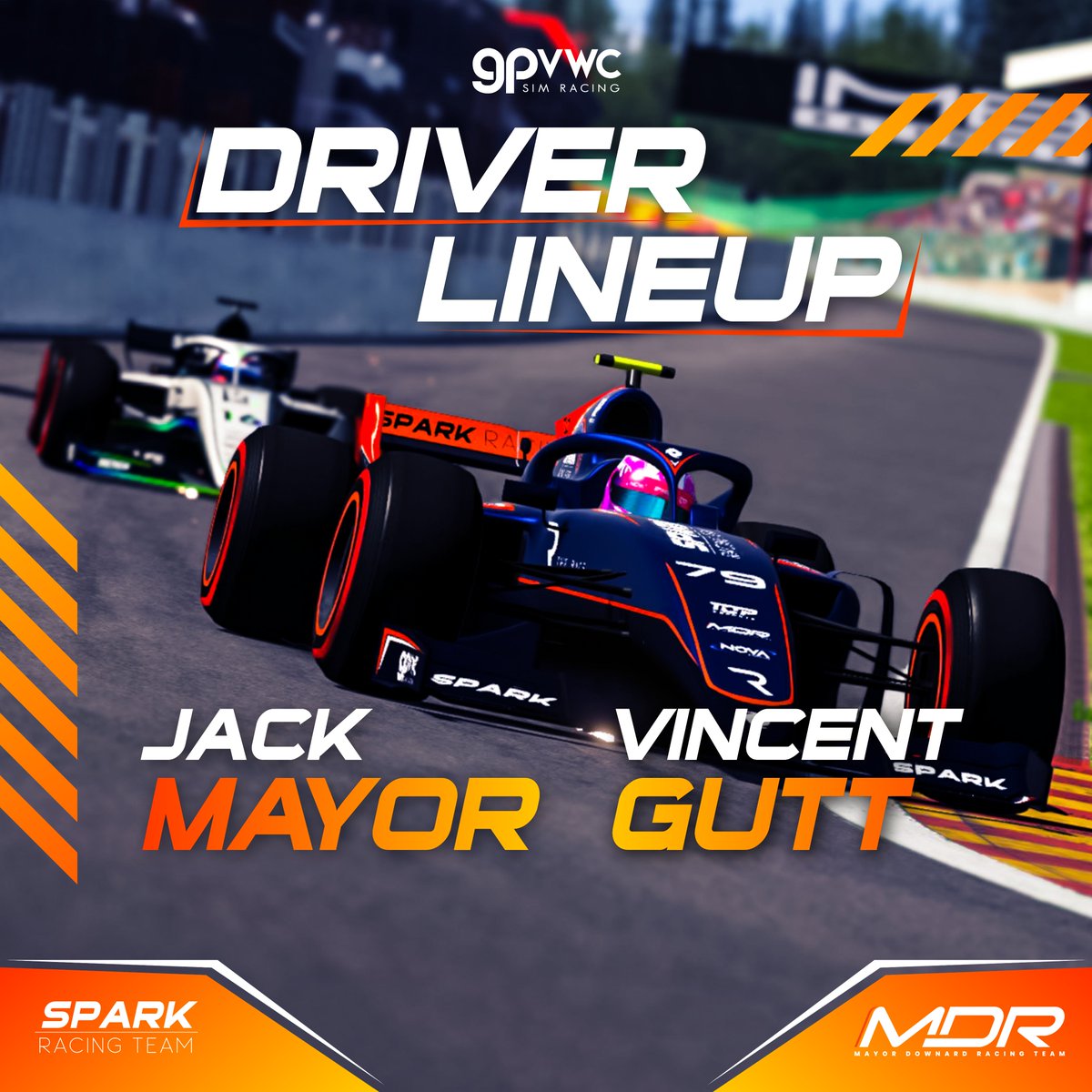We're excited to announce that the current Formula Sprint 1 champion, Jack Mayor, will be joining our team for the upcoming season in the @gpvwc Superlights championship. #gpvwc #SL2 #simracing #racing #esports #spark #AnnounceMayor