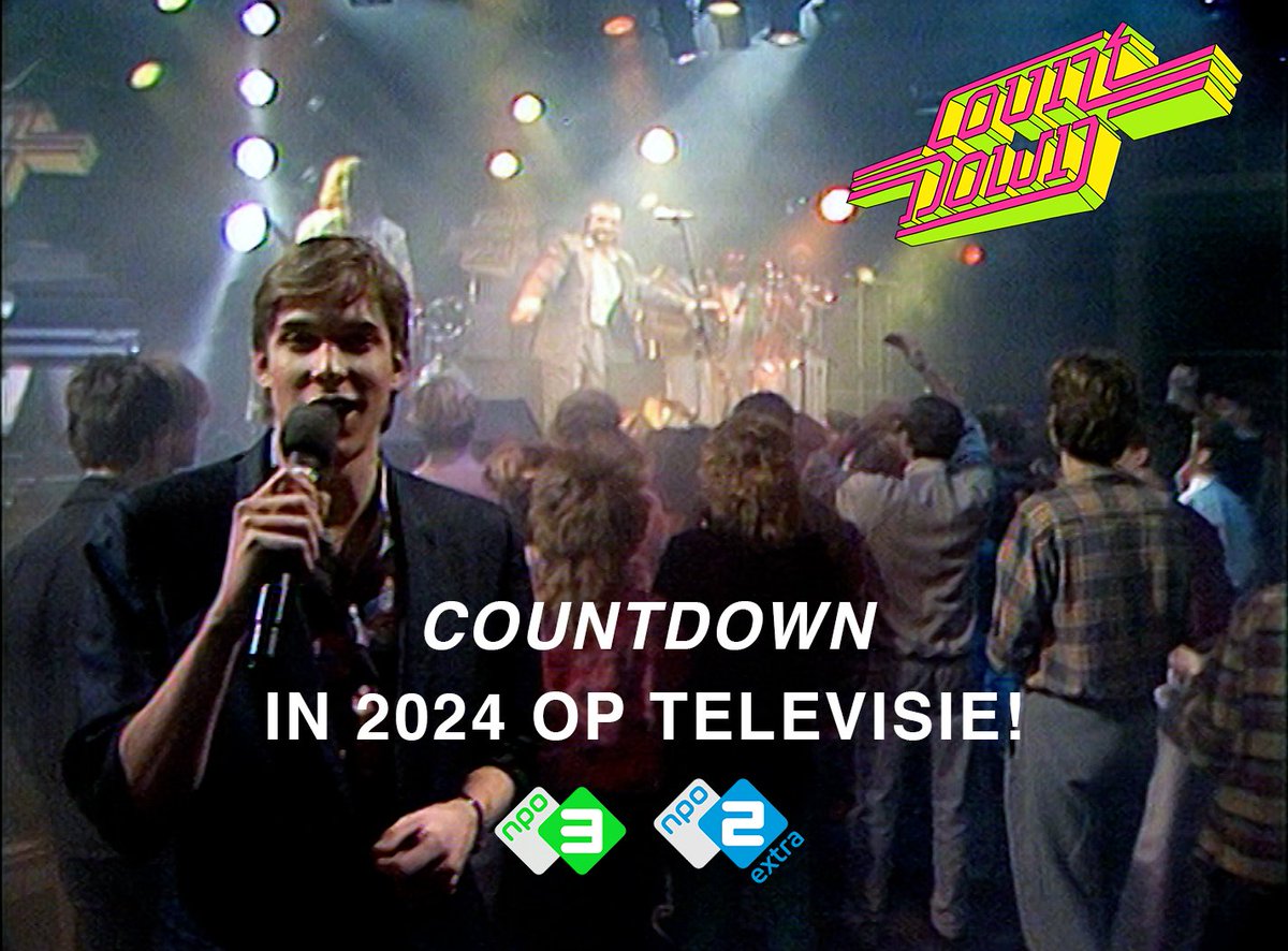 Yes! Op 4 en 11 januari 2024 is om 21.15 uur op NPO 3 de documentaire 'The Story of Countdown' te zien! En er is meer, want vanaf 11 januari zendt NPO 2 extra de terugblik-serie 'Countdown!' uit! > Meer info: d2bv.nl/site/countdown… (Met oa @adamcurry en @simonewalraven)