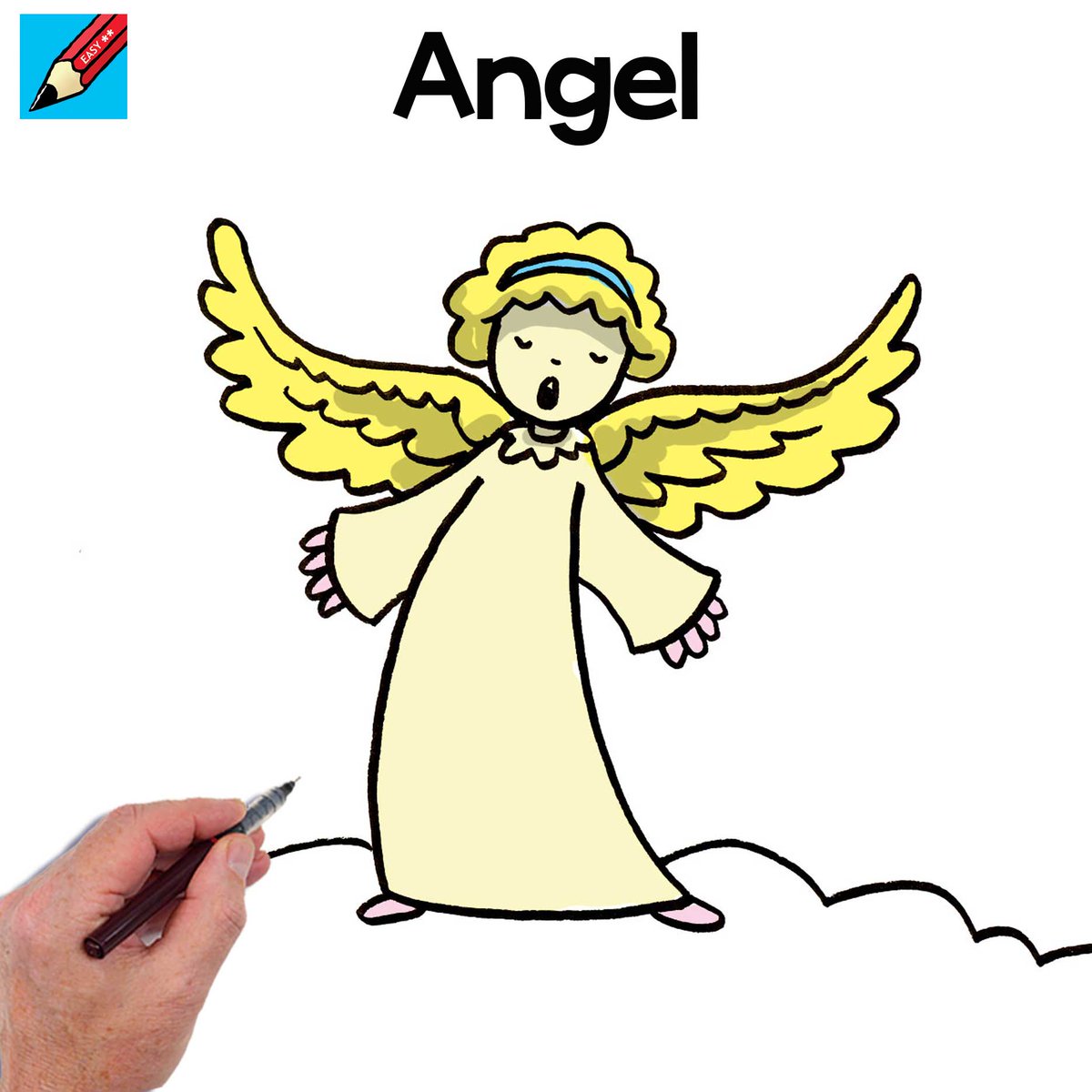 shoorayner's tweet image. How to draw an Angel for Christmas decorations
zurl.co/WaI9 

 #ArtEducational #ArtEducator