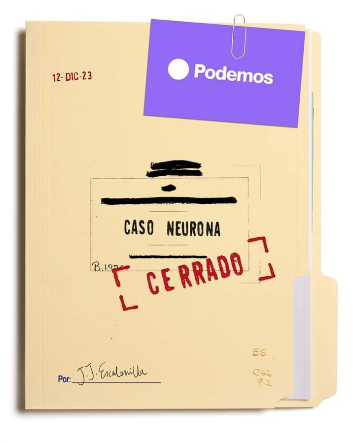 3 años de cortina de humo mediática.
3 años de portadas y noticias falsas.
3 años de mentiras para debilitar electoralmente a Podemos.

Pero 👇🏽