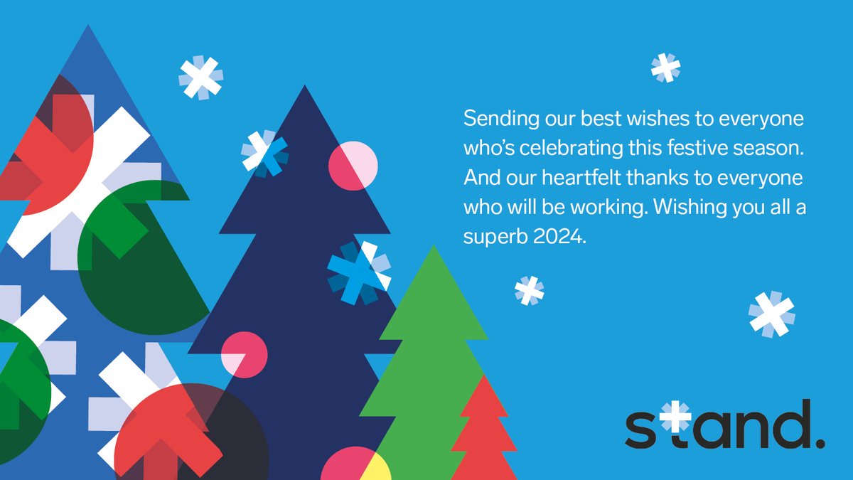 A very merry Christmas to everyone who is celebrating. We've worked with some fantastic people this year, and we would like to thank them for their support. As ever, a huge thank you to our team and our associates- we couldn't do our job without you. 💙