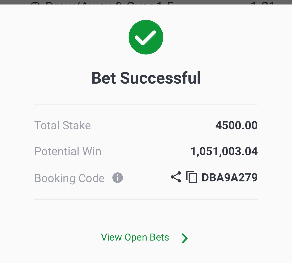 Certified Odds on X: 500 Odds 1k to 1M+ Sportybet Booking