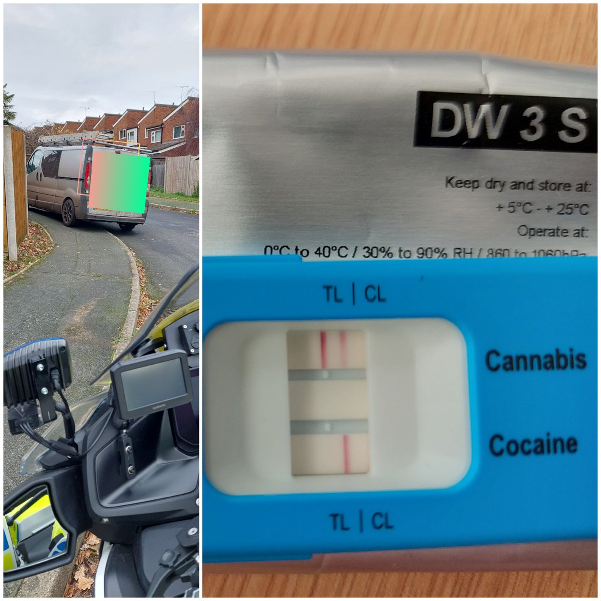NSRAPT's tweet image. #RCRT stopped this van in #Ipswich today and #arrested the driver after a positive drug wipe for cannabis #NOEXCUSE #dontdrugdrive @SuffolkPolice
