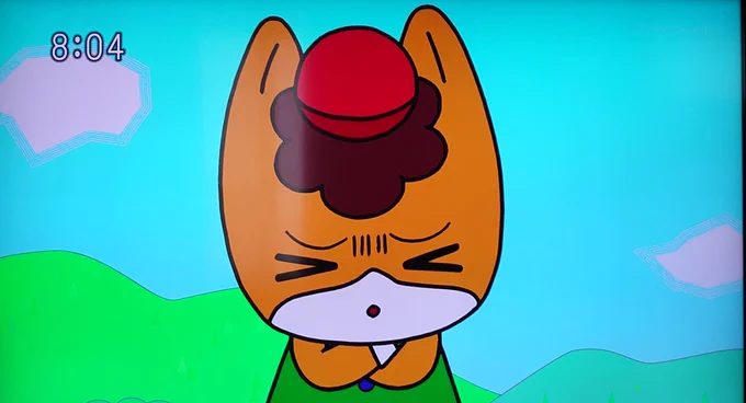 ぐんまちゃん、それ、鼻だと思ってたよ。