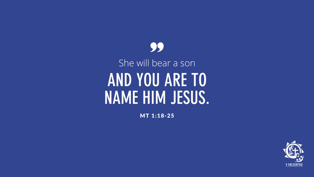 Monday of the Third Week of Advent

She will bear a son and you are to name him Jesus. 
Mt 1:18-25

Daily Readings- 
l8r.it/j1aJ

#bible #dailyreadings #gospel #catholic