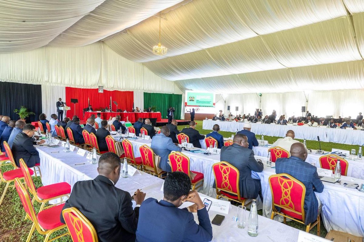 Joined colleague Governors for a conversation with the National Government led by President William Ruto during the 10th Inter-Governmental summit at State House, Nairobi.

Present were Deputy President H.E. Rigathi Gachagua, Chairperson Council of Governors Anne Waiguru,