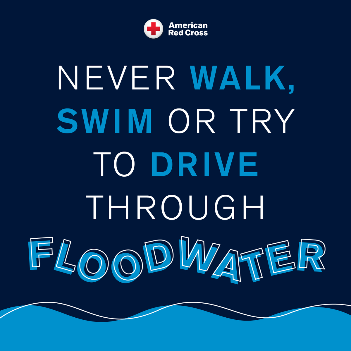 After parts of South Carolina saw flooding over the weekend, please never walk, swim, or drive through floodwater. Just 6 in (15 cm) of fast-moving floodwater can knock you over, and 12 inches can carry your vehicle away. For more flood safety tips, go to rdcrss.org/2SOSSYZ