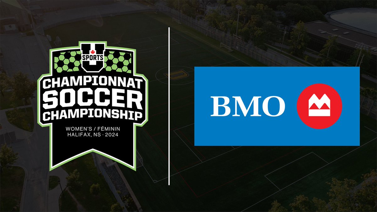 BMO Announced as Title Sponsor for 2024 U SPORTS Women’s Soccer Championship @BMO sera le commanditaire en titre du Championnat de soccer féminin U SPORTS 2024 EN: bit.ly/3tjpEYh FR: bit.ly/3tgAsXb