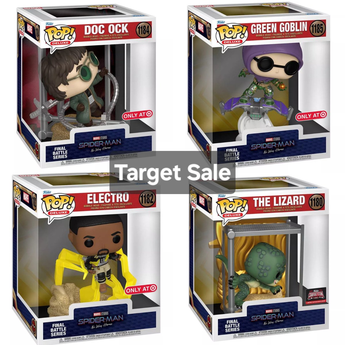 pop_holmes's tweet image. Selected Target Exclusive No Way Home diorama pieces are on sale
🖇 Link in Bio &amp;amp; Story 📲#Ad
goto.target.com/9gZV55

#nowayhome #docock #greengoblin #spiderman #tomholland #AndrewGarfield