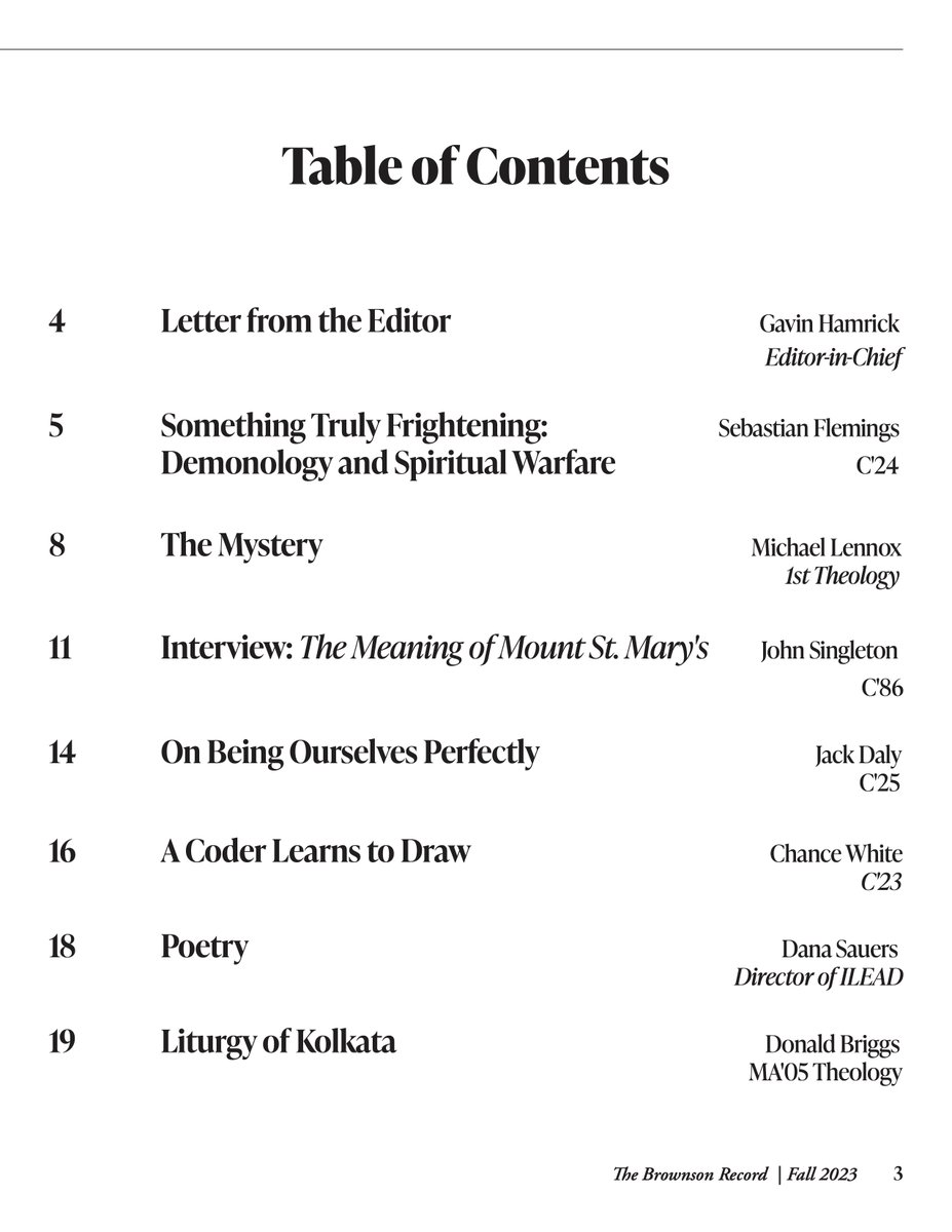 BrownsonRecord's tweet image. The sixth edition of The Brownson Record is now available! Here's a look at the latest issue.