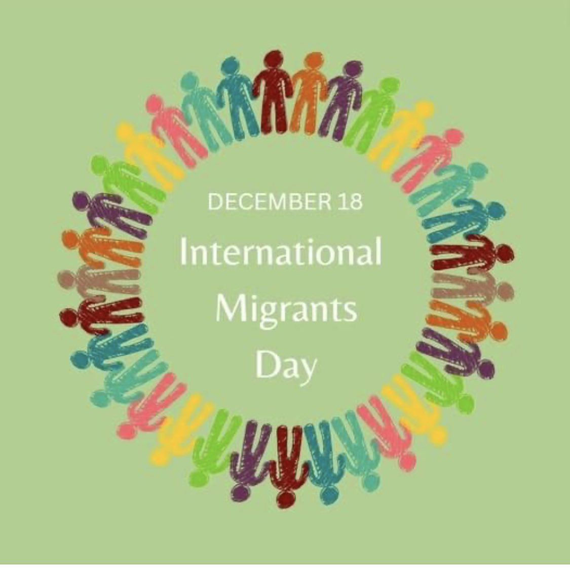 Hoy es el día Internacional del Migrante! Rindo tributo a los millones de migrantes que con su esfuerzo y tesón  han cambiado el mundo. Lamento que decenas de miles han muerto en su intento de migrar!