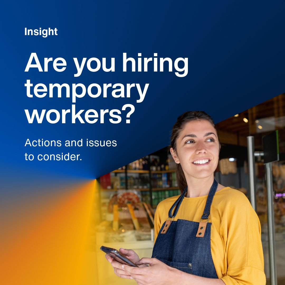 Many #retailers depend on temporary staffing to cope with the current increased demand. Our latest insight highlights key considerations for #employers when hiring #temporaryworkers for the holiday season.
 
Find out more 👉 crowe.com/uk/insights/hi…

#SeasonalHiring