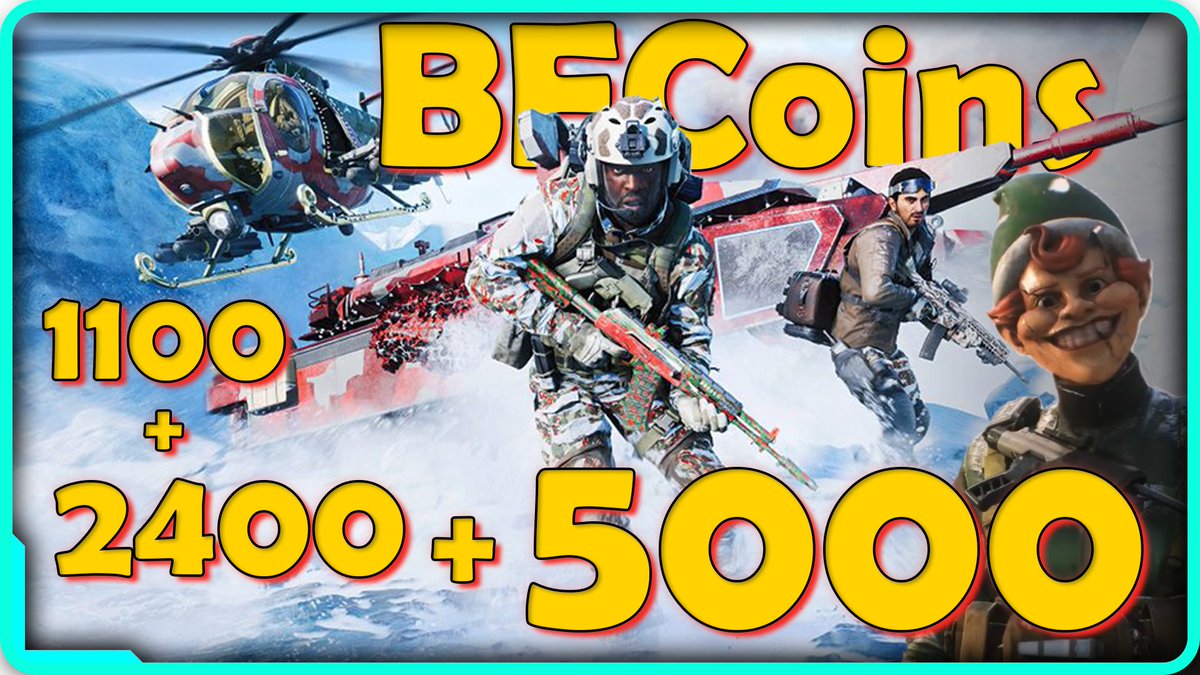 LeGuMeN_Fr's tweet image. 🎁#GIVEAWAY🎁
Pour les fêtes de fin d'année, je vous fais gagner 1100/ 2400/5000 BF Coins.

Pour participer rien de plus simple :
✅Follow &amp;gt; @BattlefieldEAFR + @LeGuMeN_Fr
🔁Retweet ce Tweet
 ♥️ FAV

⏲️T.A.S le 21/12/2023
🍀Bonne chance à tous et joyeuses fêtes.