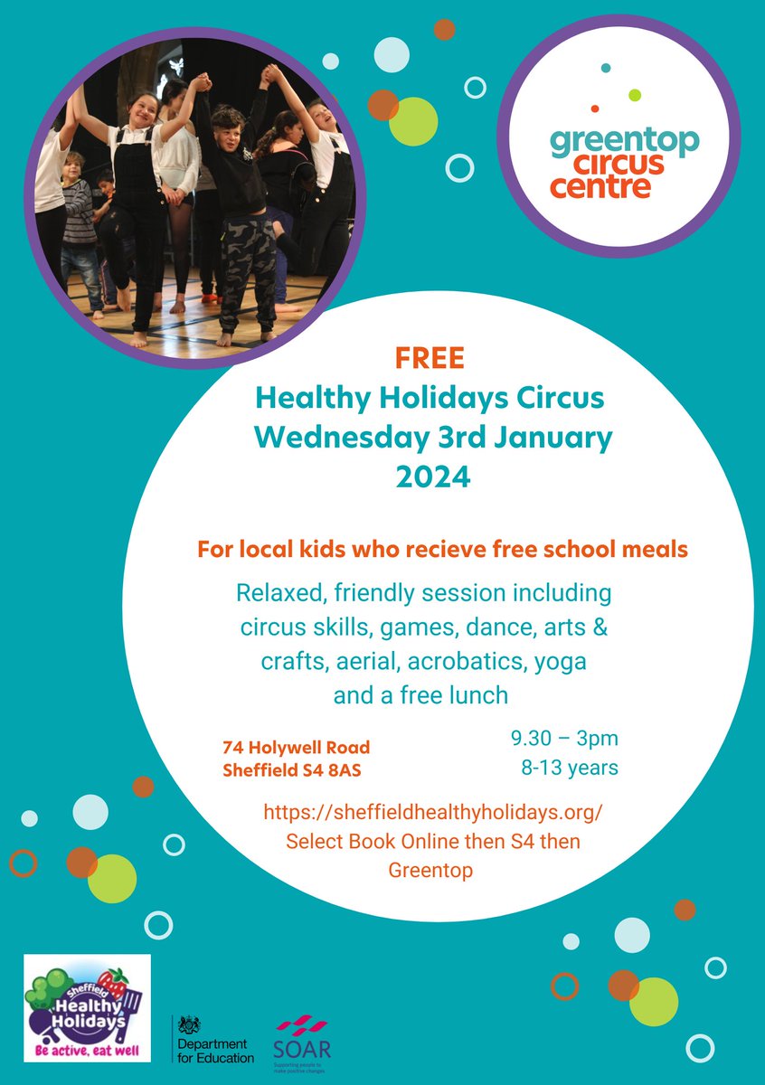 SOAR π (@soarcommunity) on Twitter photo FUN and FREE activities are happening this school holiday! π€©
We've got some really exciting sessions from <a href="/shefmusicschool/">Sheffieldmusicschool</a>, Kids Love Yoga, Open Gates Outdoors, <a href="/imagigaming/">Imagination Gaming</a>, @greentopcircus, Activ Kidz & more!
π sheffieldhealthyholidays.org π FUN and FREE activities are happening this school holiday! π€©
We've got some really exciting sessions from <a href="/shefmusicschool/">Sheffieldmusicschool</a>, Kids Love Yoga, Open Gates Outdoors, <a href="/imagigaming/">Imagination Gaming</a>, @greentopcircus, Activ Kidz & more!
π sheffieldhealthyholidays.org π