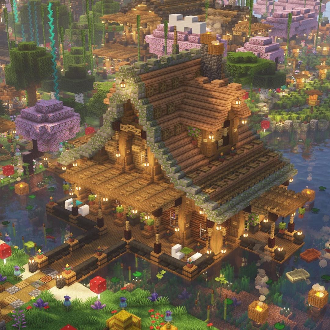 Minecraftvirall's tweet image. Cozy lake house!🏠
Follow @minecraftvirall for more!
Credit: @waxfraud
#minecraftbuilds #minecrafters #minecrafttutorial #minecraft