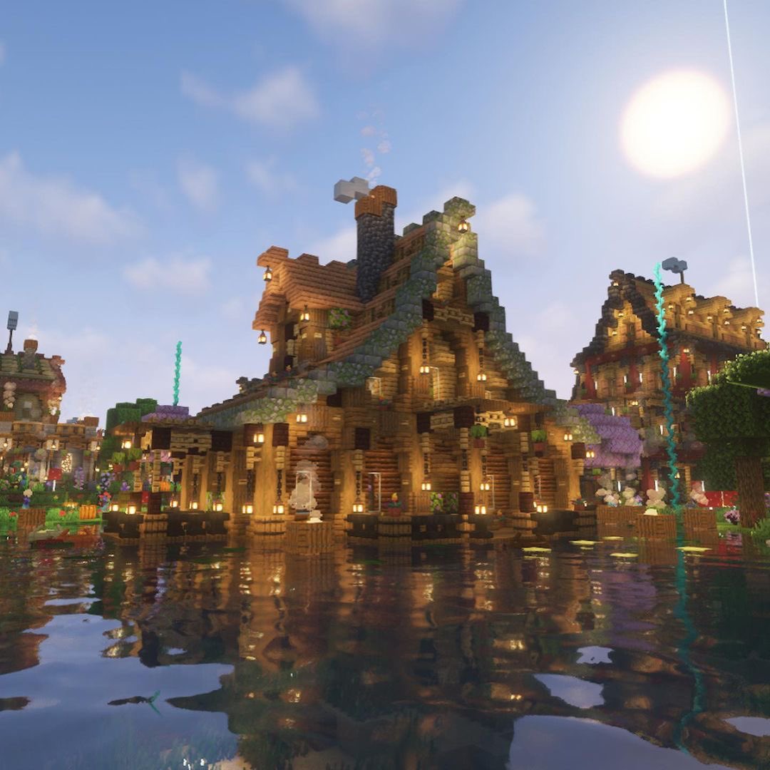 Minecraftvirall's tweet image. Cozy lake house!🏠
Follow @minecraftvirall for more!
Credit: @waxfraud
#minecraftbuilds #minecrafters #minecrafttutorial #minecraft