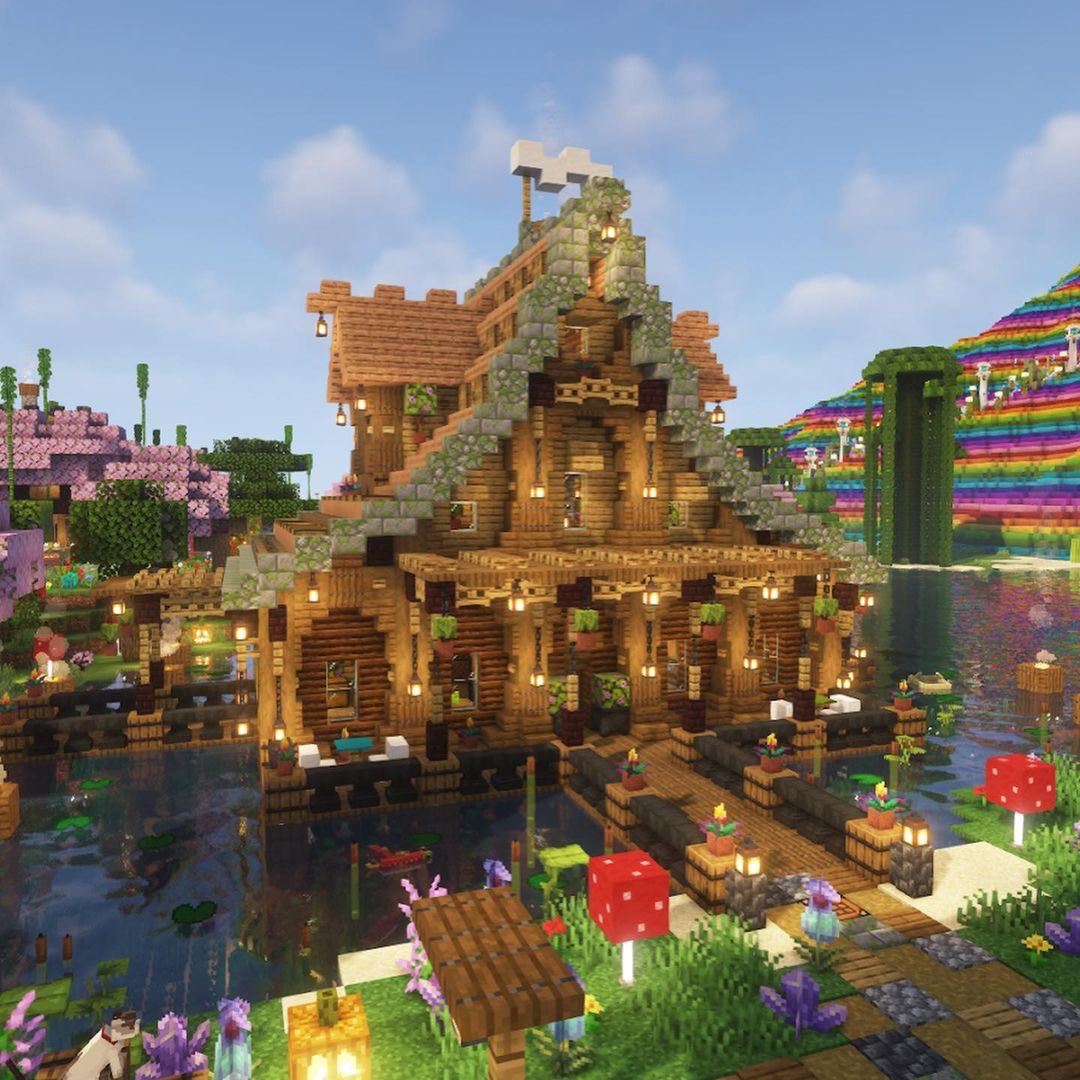 Minecraftvirall's tweet image. Cozy lake house!🏠
Follow @minecraftvirall for more!
Credit: @waxfraud
#minecraftbuilds #minecrafters #minecrafttutorial #minecraft