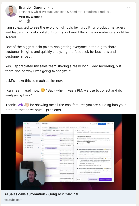 Miro Insights (formerly Cardinal) tweet media