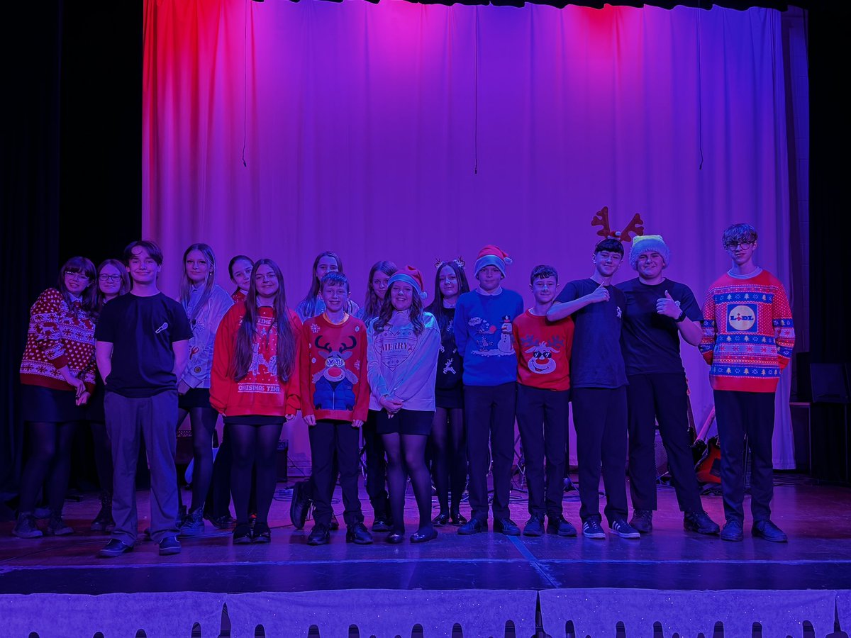 #TeamAvon pupils taking part in our Christmas Cabaret. I hope you have your ticket.