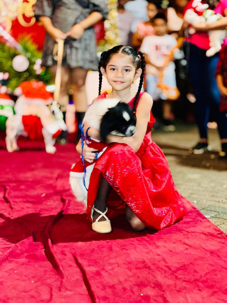 🔰Zelaya Central II realizó Pasarela Navideña ✨🎄#Mimascotamiamigo  donde se premió el mejor atuendos navideños🐩🐈🐇 #somosguardabarranco💚