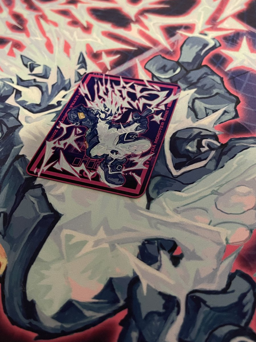TopCutPodcast's tweet photo. Hey all! We are happy to announce our giveaway in partnership with @ChainLinkTCG! Sorry it’s so late! The holidays have been crazy! 

Be sure to like this post and follow both us and chain link and retweet to win this sick mat and field center! https://t.co/Z2yfp9dYWZ