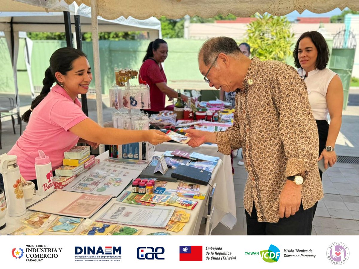 reemujerpy's tweet photo. 📍 Visita al Centro de Apoyo a Emprendedores de Concepción y actividad del Open Day Empresarial "Conectando Oportunidades" organizada por el CAE de Concepción 🤩

@TW_Paraguay @taiwanicdfpy @MIC_PY https://t.co/1uDd5ilALH