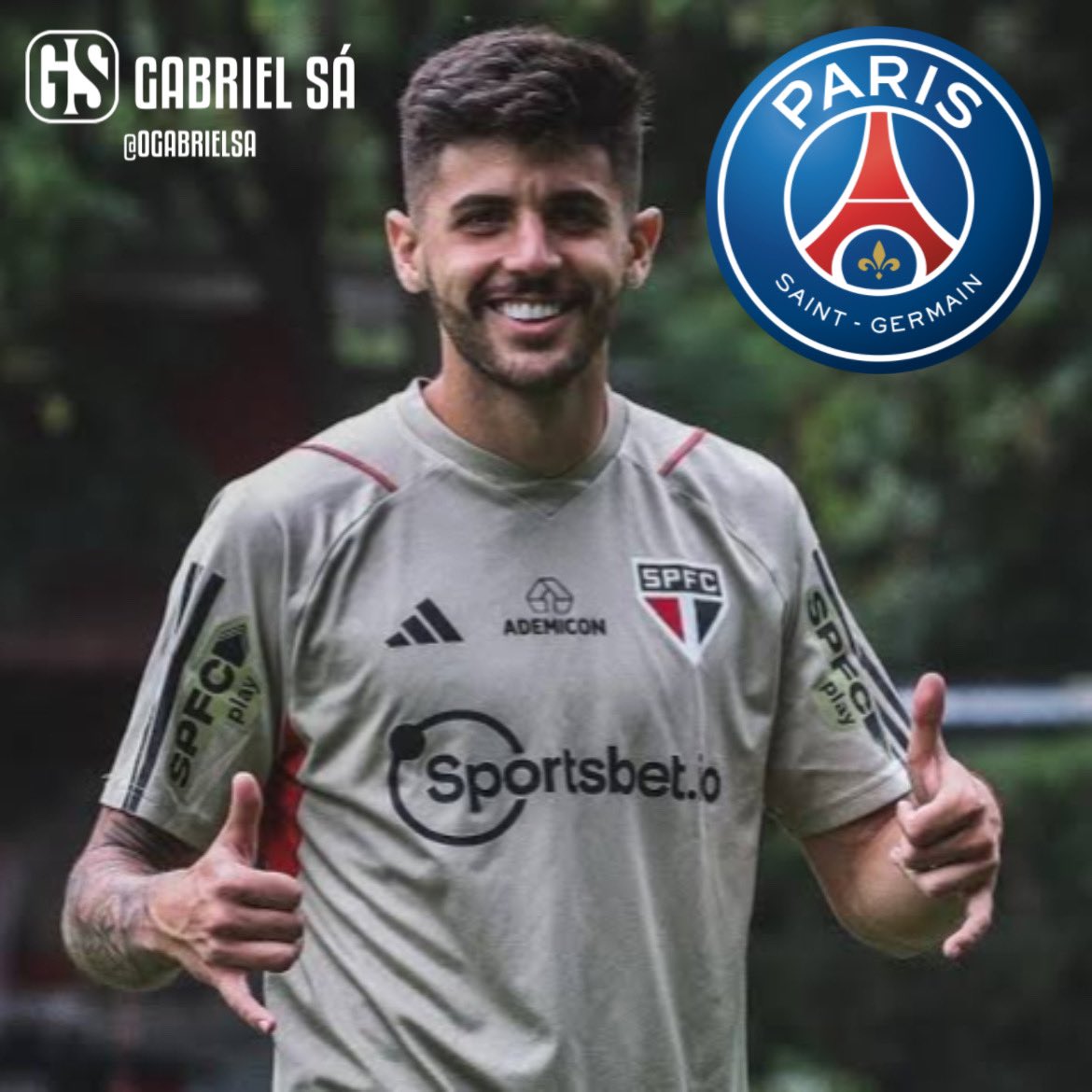 Atualização e EXCL: o São Paulo encaminhou a venda do zagueiro Beraldo ao Paris Saint-Germain. 20M de euros + 5M de euros por metas. O jogador deve viajar para Paris na próxima semana para finalizar as tratativas. @arqtricolor