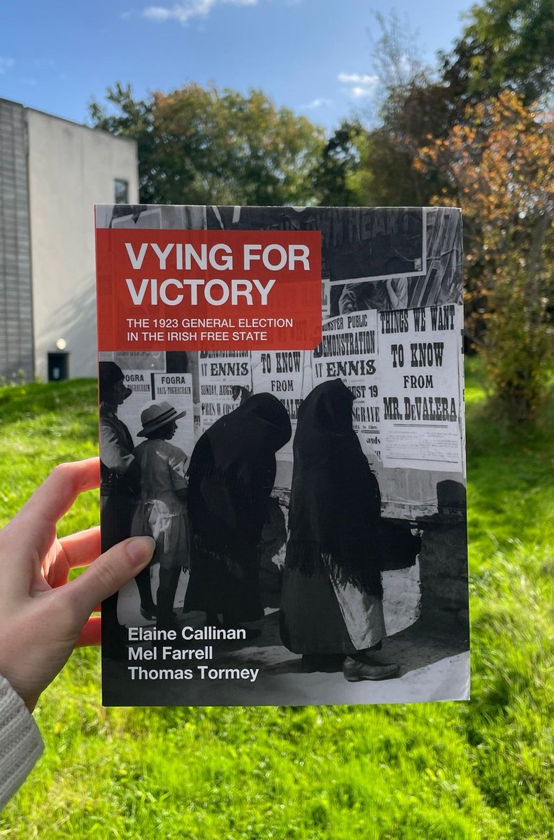 One of the editors of our new book Vying for Victory @drMel_Farrell talked about the impact of the 1923 General Election on newly independent Ireland on BookLine - Liffey Sound 96.4FM Available in bookshops nationwide now Listen back here: mixcloud.com/liffeysoundfm/…