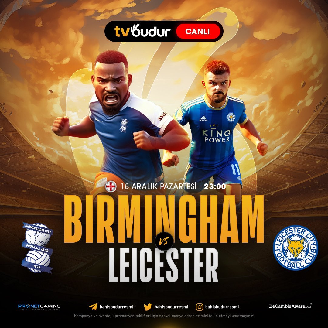 Bırmingham - Leicester 🔴 CANLI 📺 Maç linki bio’da