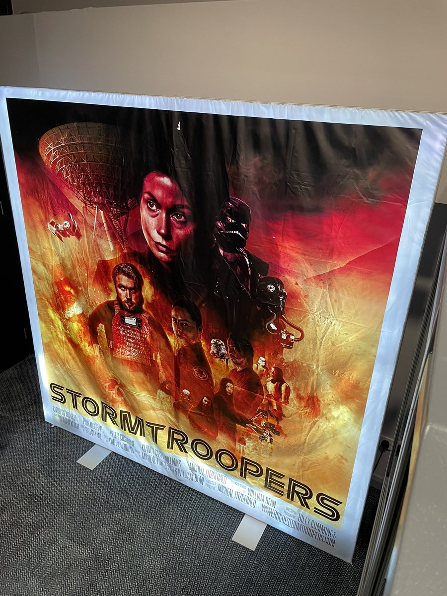 Stormtroopers &amp; <a href="/IndieCork/">IndieCork Film Festival</a> has been bumped up to Screen 2 because Screen 5 is full. Congrats Made in Cork.