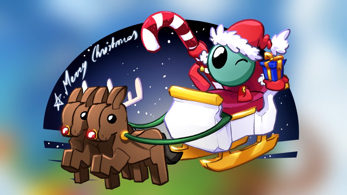 🎄Mr and Mrs Crumbling wish you a very merry Christmas!🎄 
We hope everyone enjoys their holiday break no matter what you celebrate!✨
Did anyone get a brand spanking new VR headset?✨
#MerryChristmas #IndieGameDev