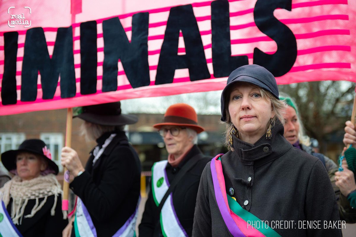 .<a href="/XRebellionUK/">Extinction Rebellion UK 🌍</a> co-founder Dr Gail Bradbrook received a 15 month suspended sentence + 150 hours community service today after a trial she described as part of a ‘justice lottery’.

She was hampered from explaining her motives to the jury.

👉 realmedia.press/xr-co-founder-…