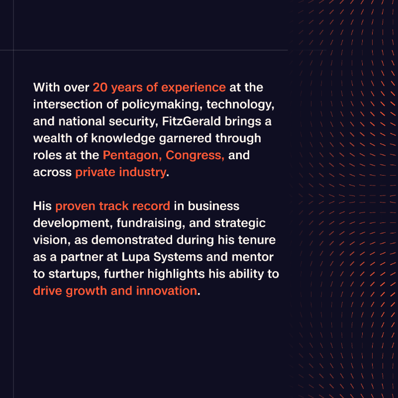RebellionDef's tweet photo. Exciting news: Ben FitzGerald, long-time investor and current Executive Chair, is appointed CEO of Rebellion Defense.
Join us in congratulating Ben as he takes the helm on January 1st!
https://t.co/YKfW3byScd
#NationalSecurity #SoftwareDefinedDefense