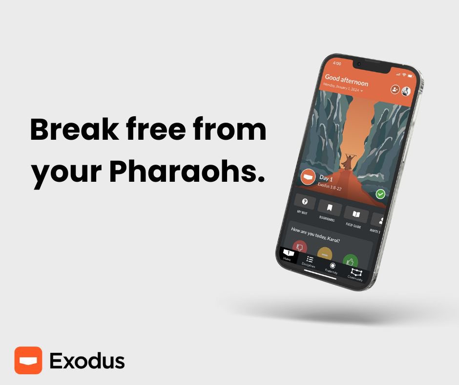 Saint Dominic once said, “A man who governs his passions is master of the world. We must either rule them or be ruled by them.” If we’re ruled by our ‘modern Pharaohs,’ how can we truly be free to become the men God made us to be?Head over to exodus90.com/bas to start!!