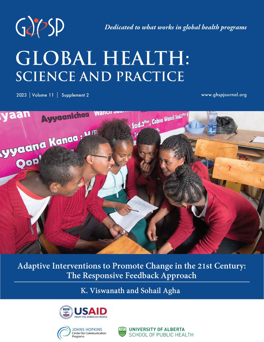 🆕 Supplement online: The responsive feedback approach is a framework of intervention development that aims to collect timely data that serve as feedback and provide flexibility, agility, and adaptability to make changes that enhance their success. hubs.ly/Q02dk2-x0