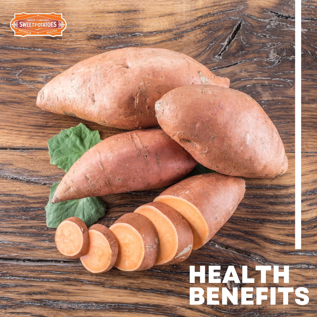 Sweetpotato nutrition is off the charts, making sweetpotatoes a wholesome option for all! Sweetpotatoes contain vitamin A, vitamin C, beta-carotene, fiber, potassium and antioxidants! 🍠

ncsweetpotatoes.com/usda-sweet-pot…

#ncsweetpotatoes #sweetpotatoes #healthbenefits