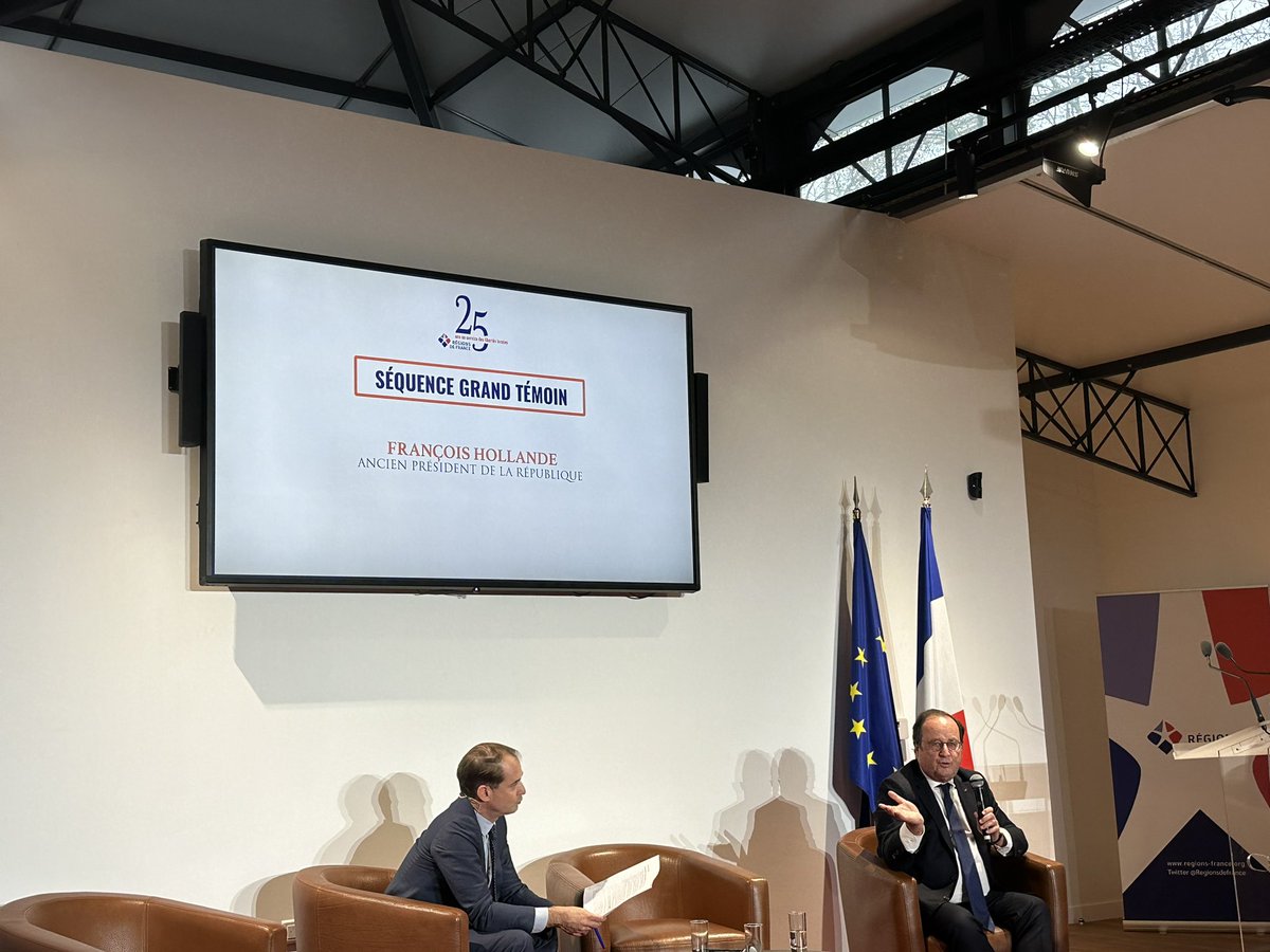 👏25e anniversaire des @Regionsdefrance au @Senat à l’invitation de @CaroleDelga. ➡️Échanges passionnants sur la décentralisation, le rôle des Régions et la nécessité de réformer nos institutions pour protéger et réveiller notre démocratie, pour préserver notre République.