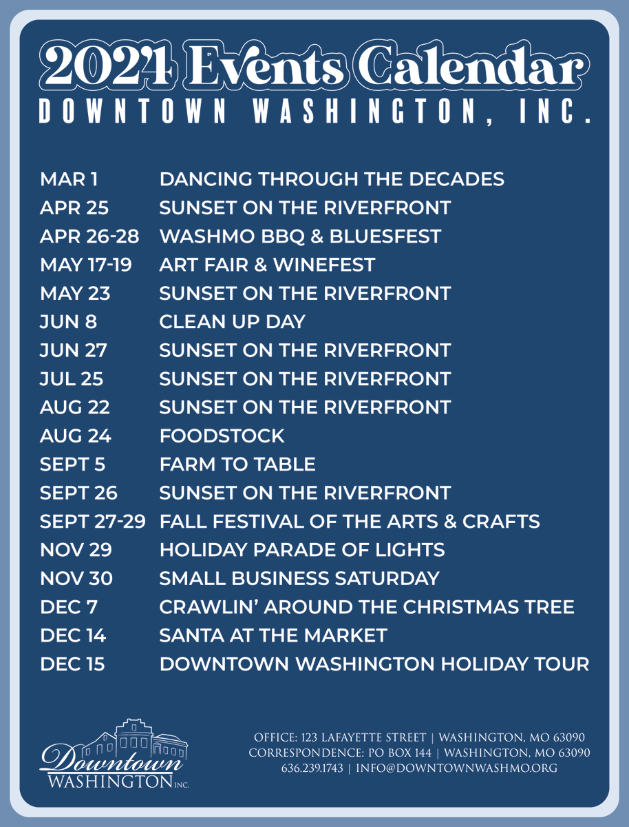 check out our 2024 Events Calendar