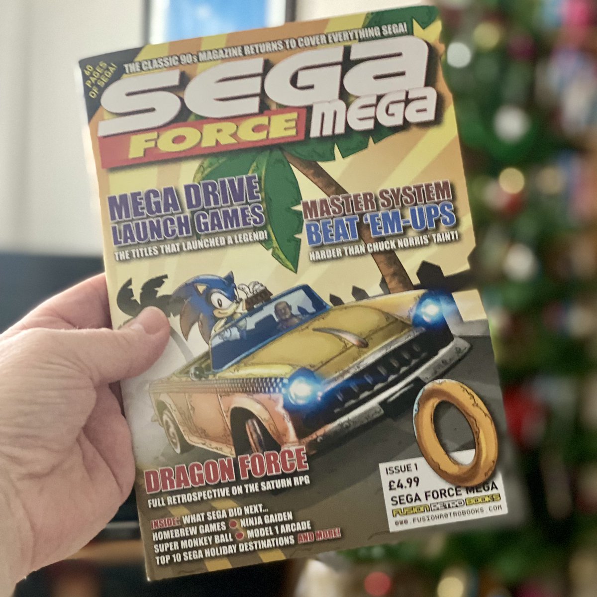 retroguybry's tweet image. Ooh, nice timing! This’ll see me through the festive season… #SegaForceMega #FusionRetroBooks #Sega