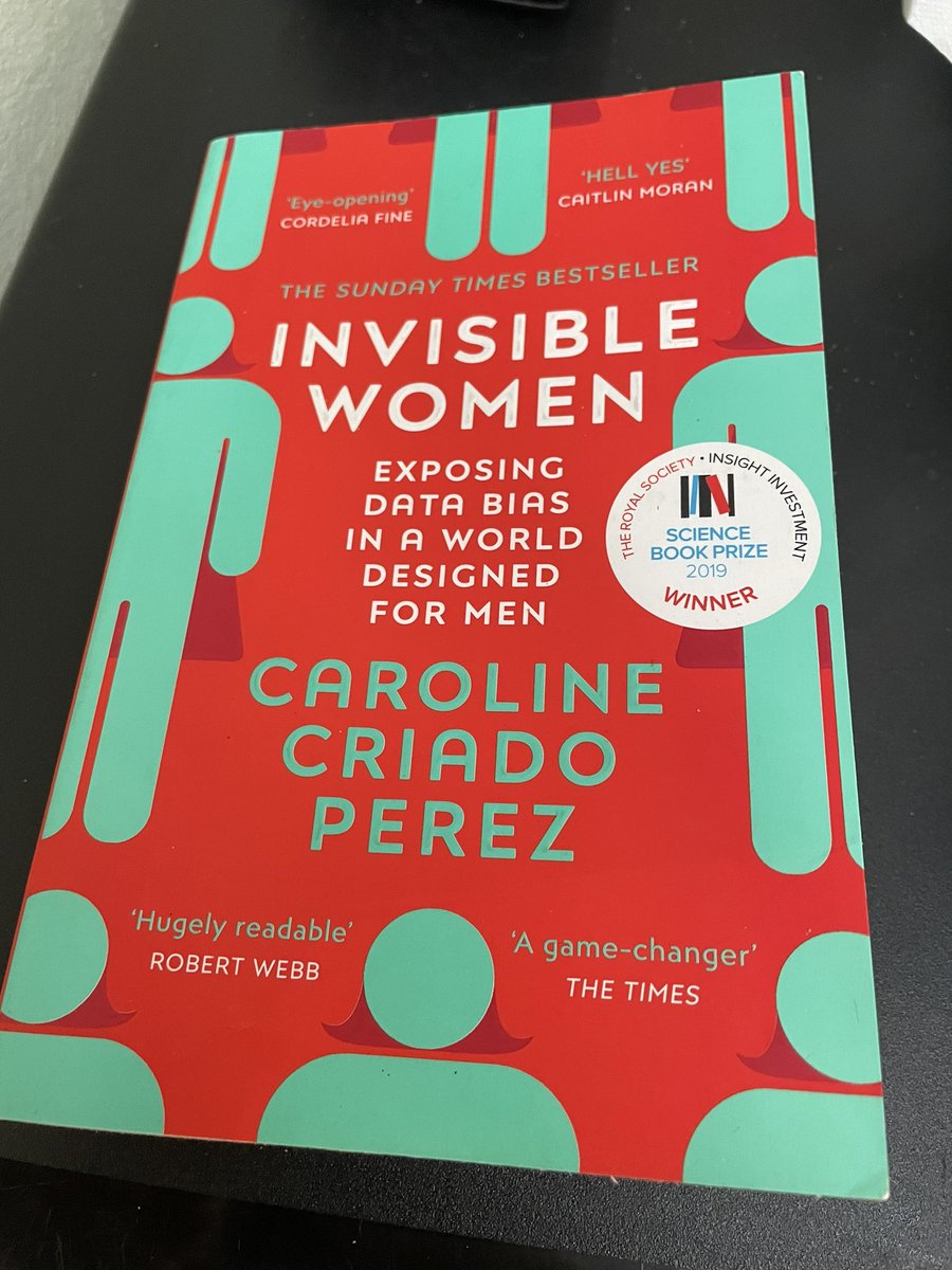 📢75% of unpaid work is done by 🤦‍♀️ as per #invisiblewomen 📖 written by
@CCriadoPerez 
We can’t have equality, unless this fact is addressed everywhere in the 🌎