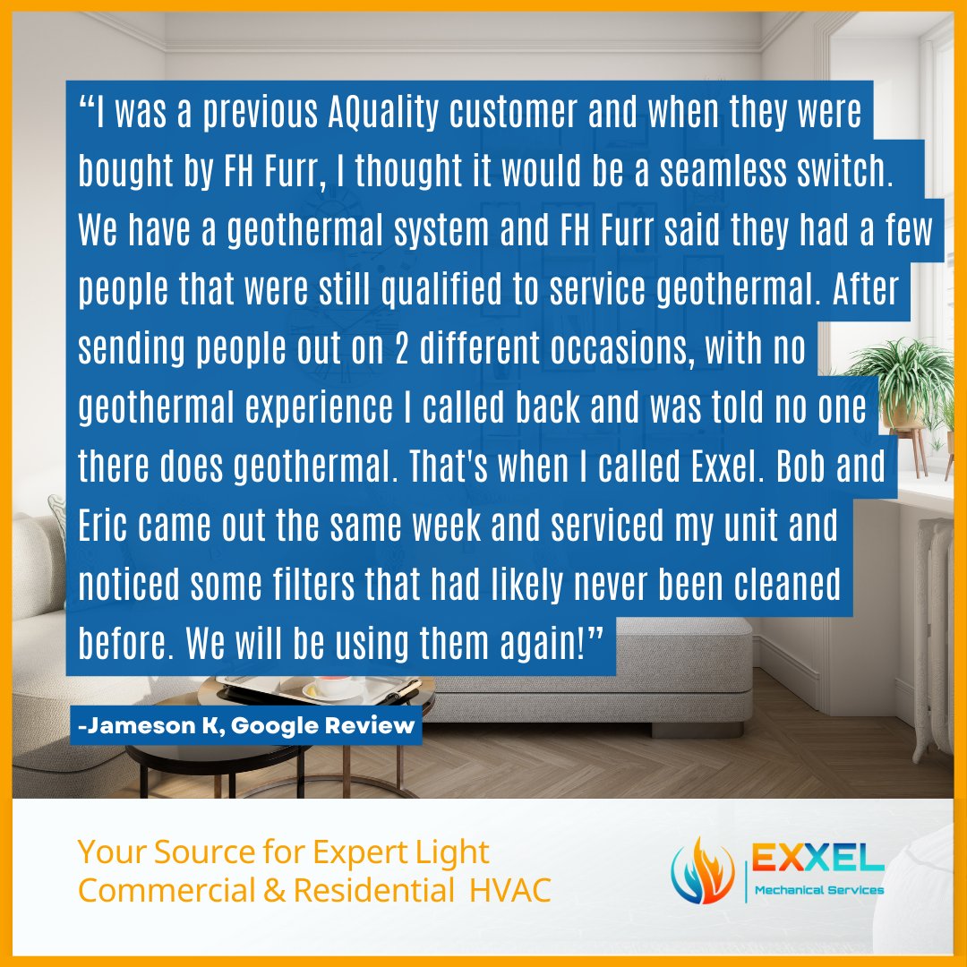 Is your current HVAC company letting you down? Call EXXEL for honest, quality service you can count on every single time.👇

exxelmechanical.com

#hvac #hvacmtairymd #mtairymd #carrollcountymd #frederickmd #frederickcountymd #ellicottcitymd #howardcountymd #owingsmillsmd