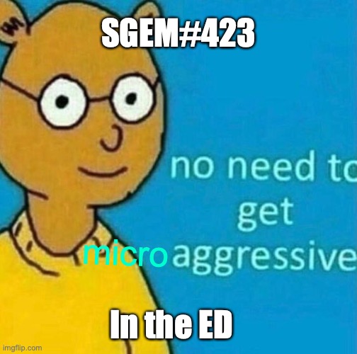 Patients perceptions of micro aggressions in the emergency department. #SGEMHOP thesgem.com/2023/12/sgem42… onlinelibrary.wiley.com/doi/full/10.11…